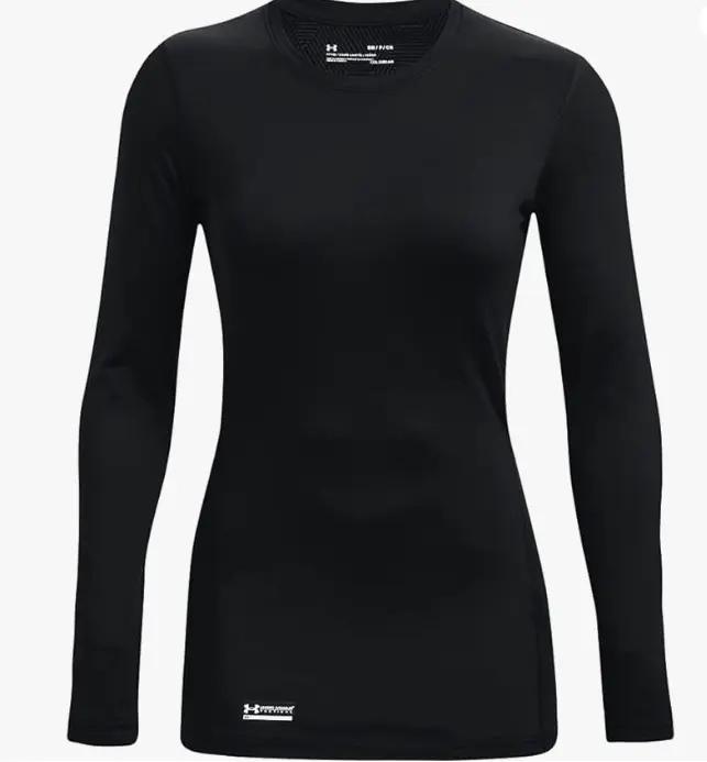 UA Women's Tac ColdGear Infrared Base TShirt