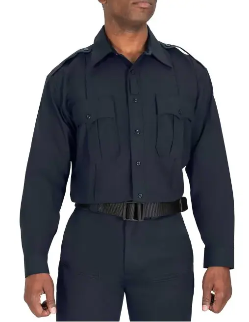 Class B - Blauer Flexpro L/S Super Shirt -Women's (30, Officer First Class, Navy)