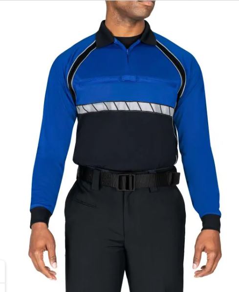 Blauer L/S Bicycle Uniform Shirt  (Extra Small, Officer First Class)