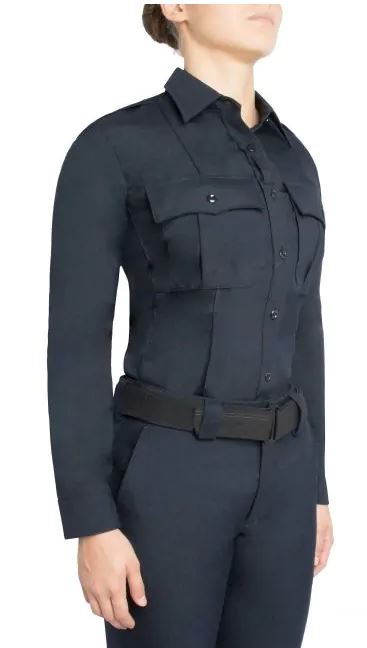 Blauer Poly L/S Super Shirt Women's   (Regular, Officer First Class, 30, Navy)