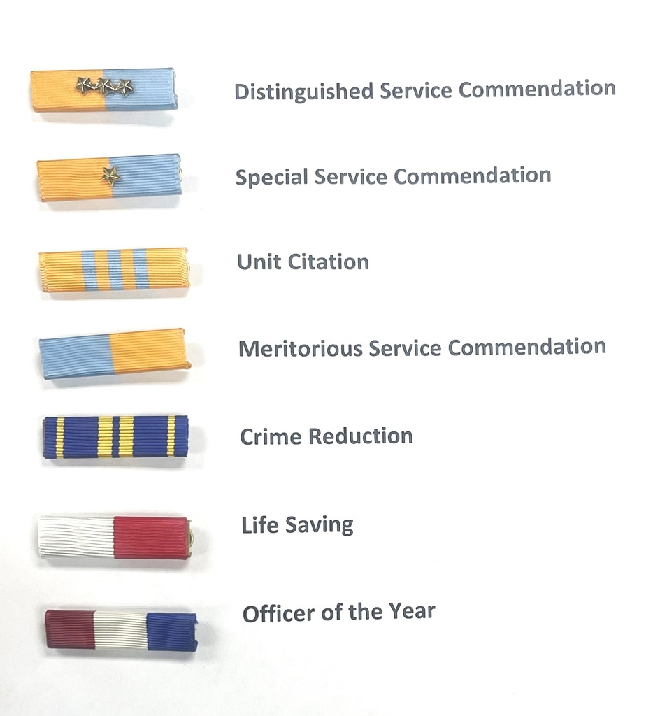 Commendation Ribbons (Distinguished Service Commendation, 2)