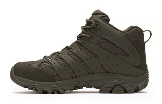 ASSET Merrell Men's Moab 3 Mid Tactical Boot Dark Olive